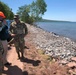 Michigan National Guard and Department of Natural Resources jointly host Distinguished Visitors Day to showcase infrastructure improvements at Porcupine Mountains Wilderness State Park in Ontonagon County