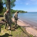 Michigan National Guard and Department of Natural Resources jointly host Distinguished Visitors Day to showcase infrastructure improvements at Porcupine Mountains Wilderness State Park in Ontonagon County