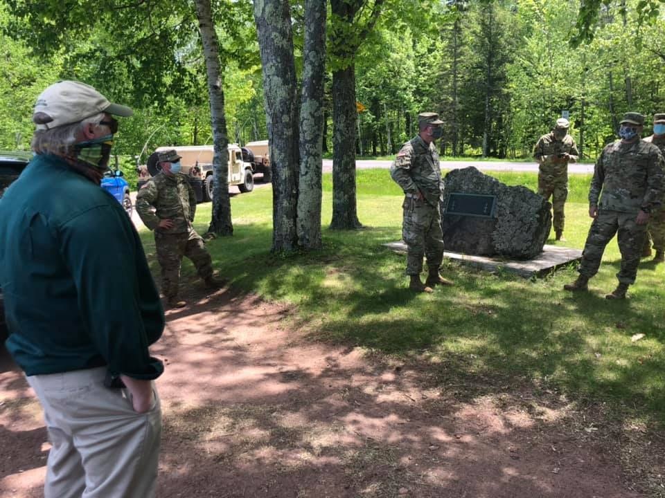 Michigan National Guard and Department of Natural Resources jointly host Distinguished Visitors Day to showcase infrastructure improvements at Porcupine Mountains Wilderness State Park in Ontonagon County