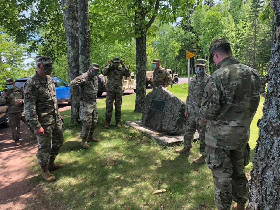 Michigan National Guard and Department of Natural Resources jointly host Distinguished Visitors Day to showcase infrastructure improvements at Porcupine Mountains Wilderness State Park in Ontonagon County