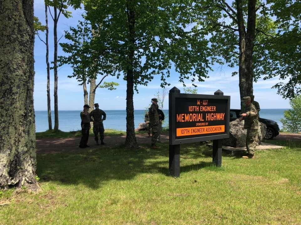 Michigan National Guard and Department of Natural Resources jointly host Distinguished Visitors Day to showcase infrastructure improvements at Porcupine Mountains Wilderness State Park in Ontonagon County