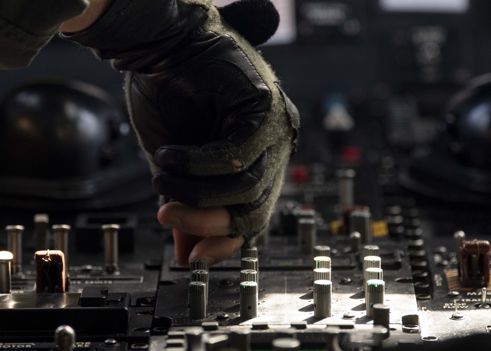 Rafael Peralta, HSM 49 Sailors Conduct Flight Ops