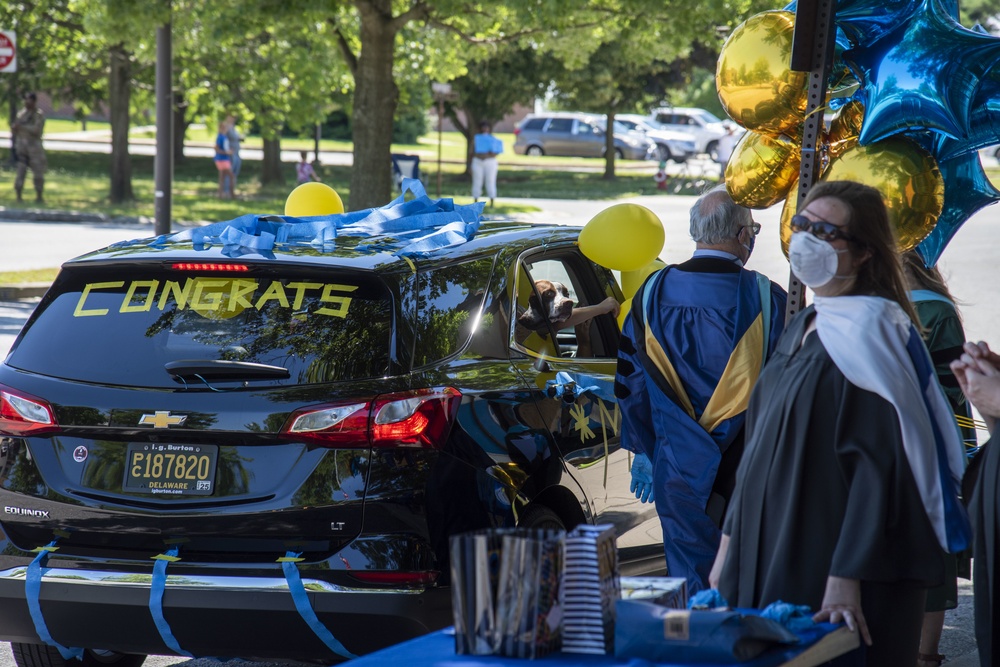 Kindergarten and 5th Grade classes celebrate move up day