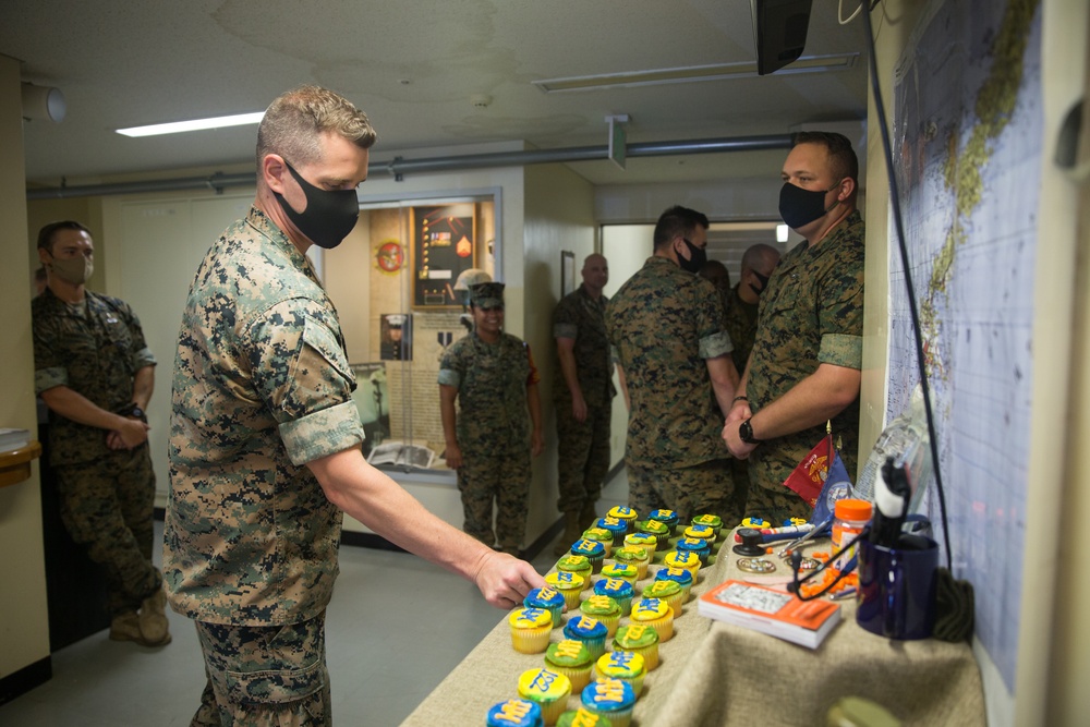 31st MEU Marines, Sailors celebrate 122nd Hospital Corpsman birthday