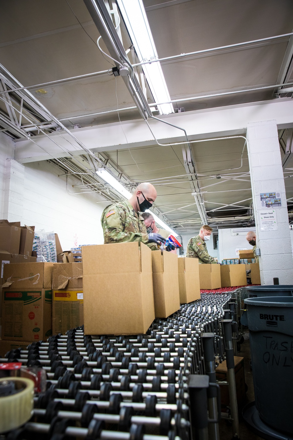 Michigan National Guard assists in Food Banks