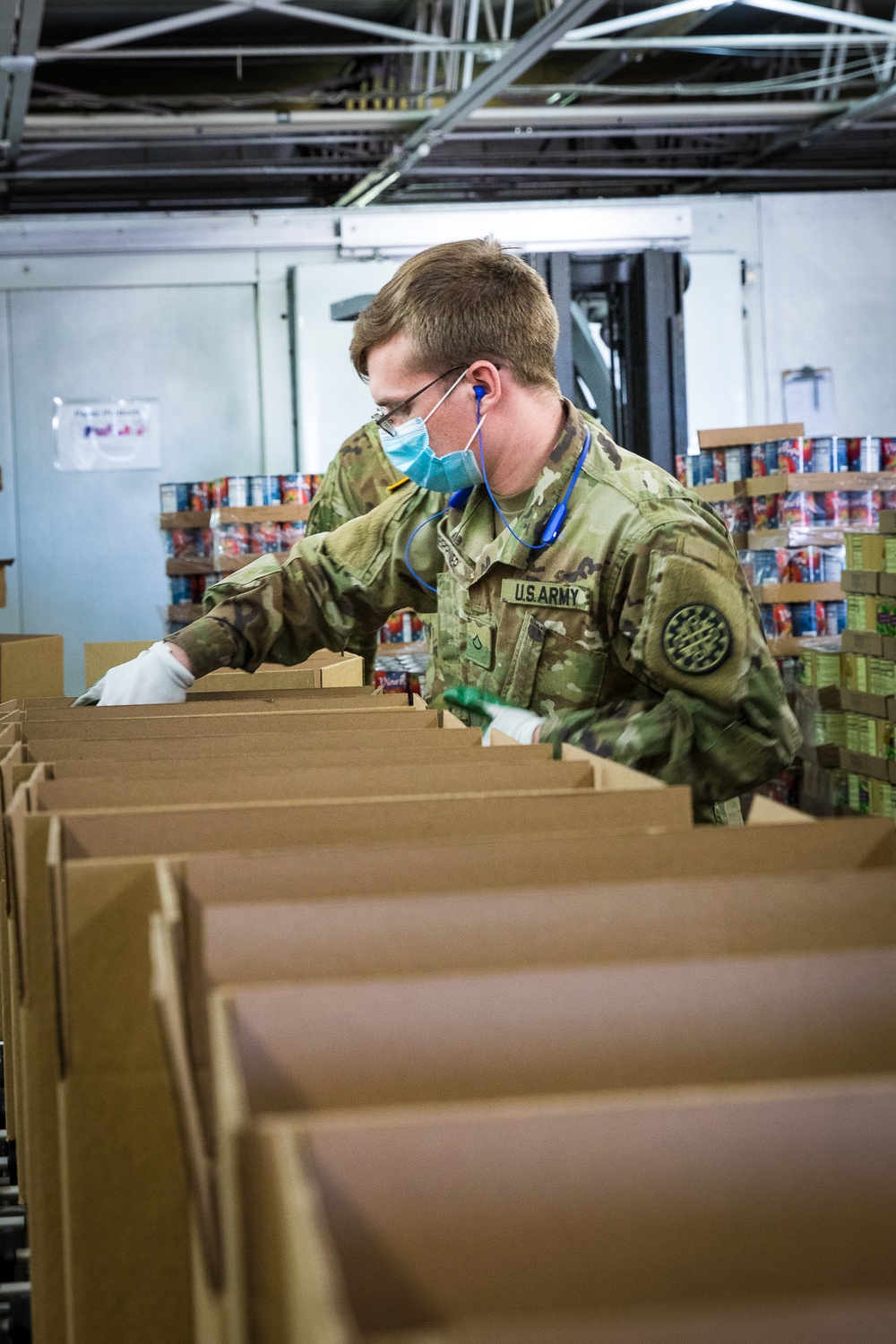 Michigan National Guard assists in Food Banks