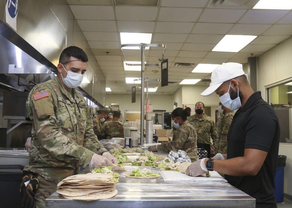 71st EMIB Soldiers support San Antonio Food Bank