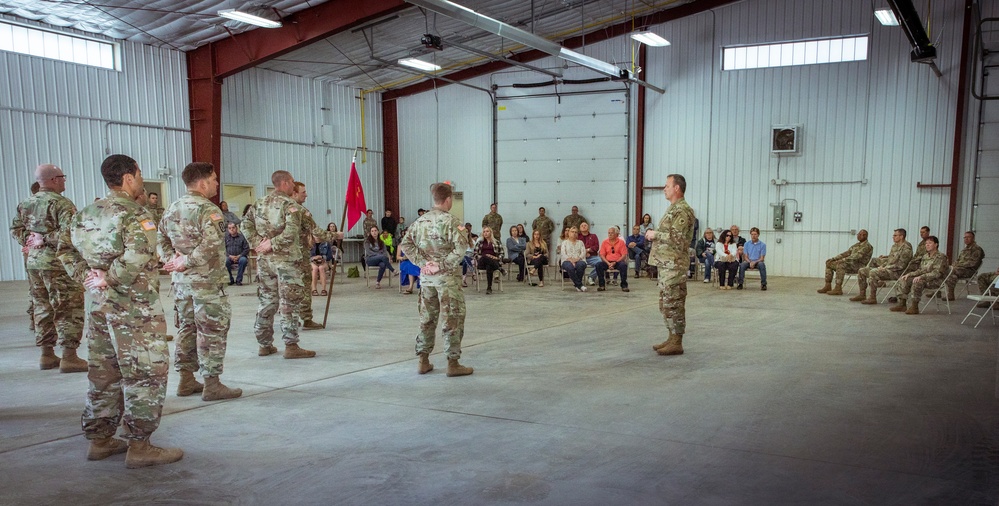 745th Explosive Ordnance Disposal conducts Deployment Ceremony