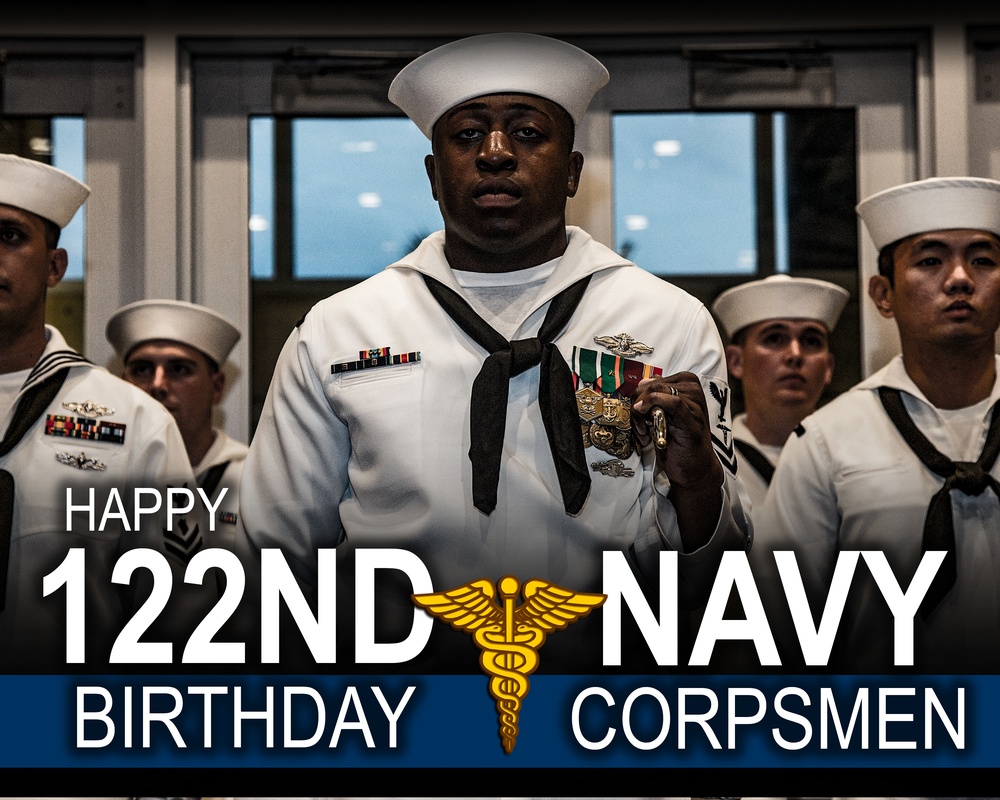 122nd Birthday Corpsmen