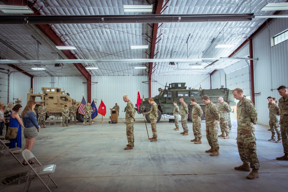 745th Explosive Ordnance Disposal conducts Deployment Ceremony