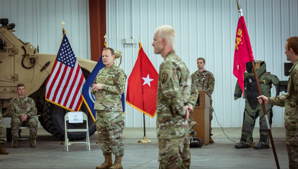 745th Explosive Ordnance Disposal conducts Deployment Ceremony