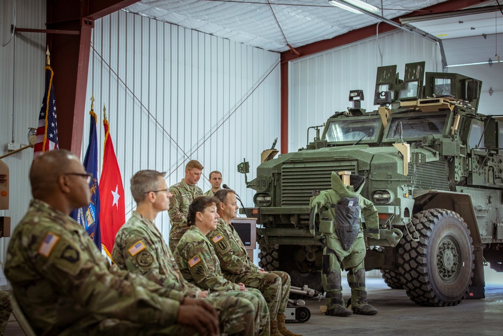 745th Explosive Ordnance Disposal conducts Deployment Ceremony