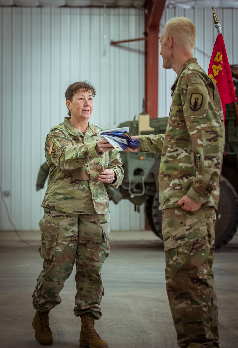 745th Explosive Ordnance Disposal conducts Deployment Ceremony