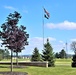 American Flag and Fort McCoy