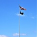 American Flag and Fort McCoy