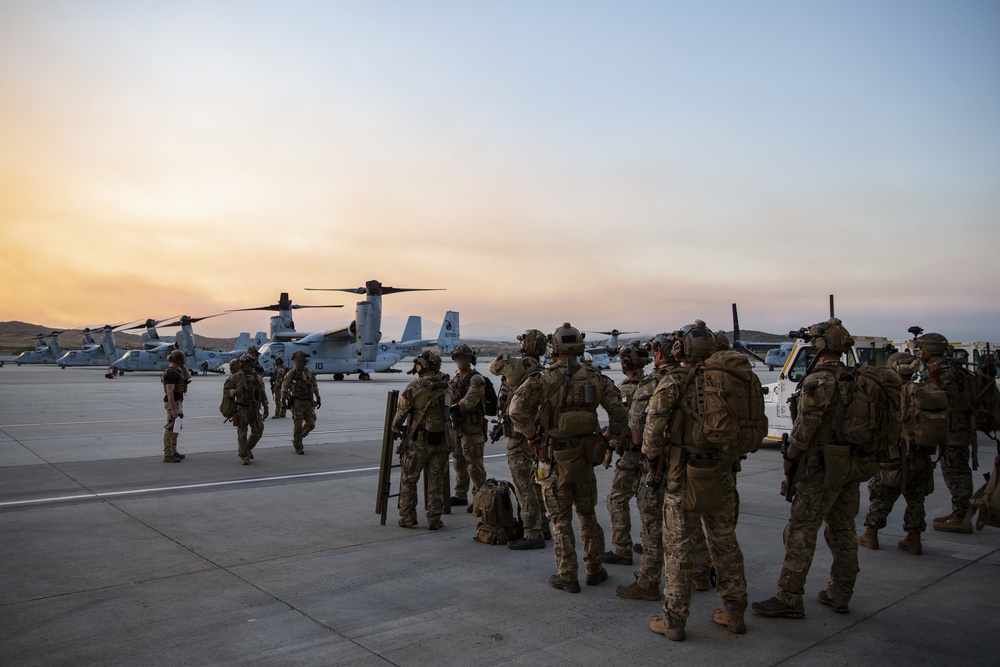 MARSOC Conducts raid on Camp Roberts