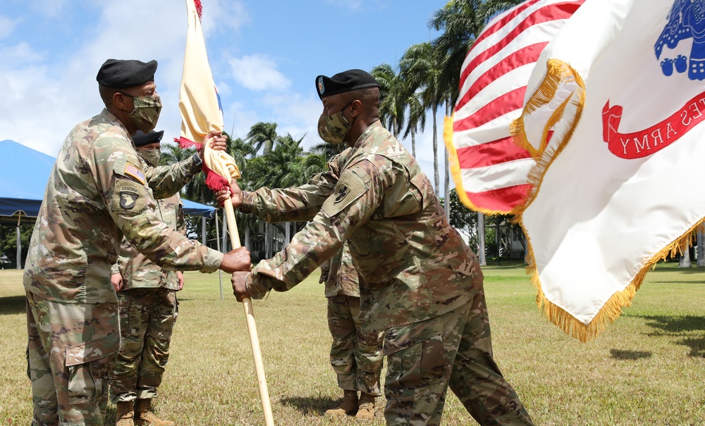 8th Theater Sustainment Command Change of Command Ceremony