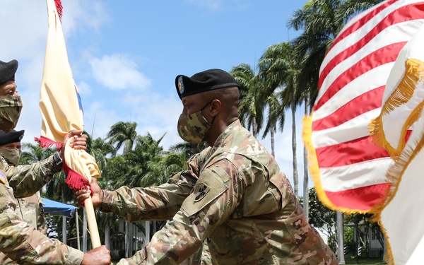 8th Theater Sustainment Command Change of Command Ceremony