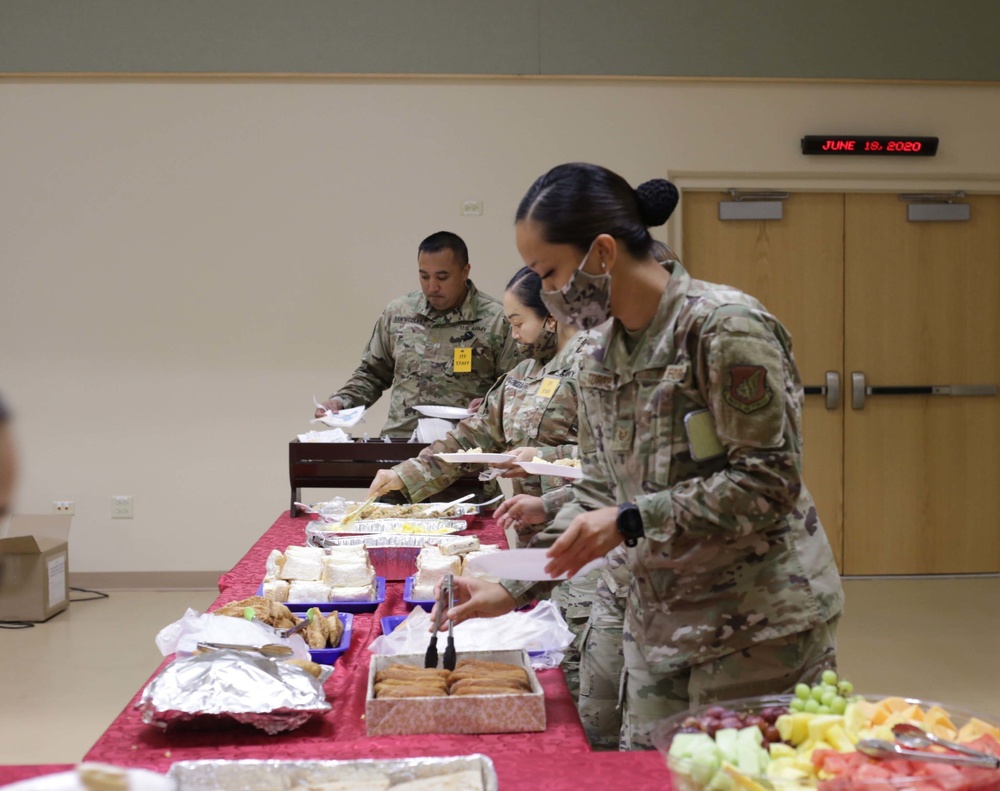 GUNG Joint Task Force 671 Holds Prayer Breakfast