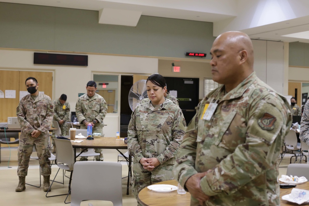 GUNG Joint Task Force 671 Holds Prayer Breakfast