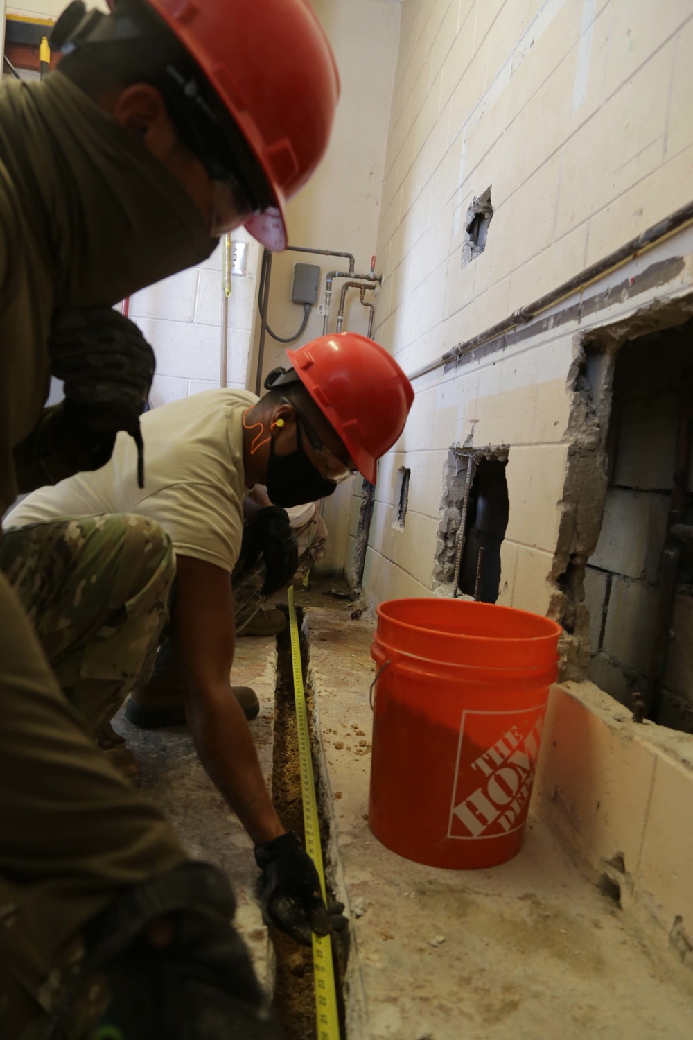 254th RED HORSE SQUADRON Preps Fire Station for COVID-19 First Responders