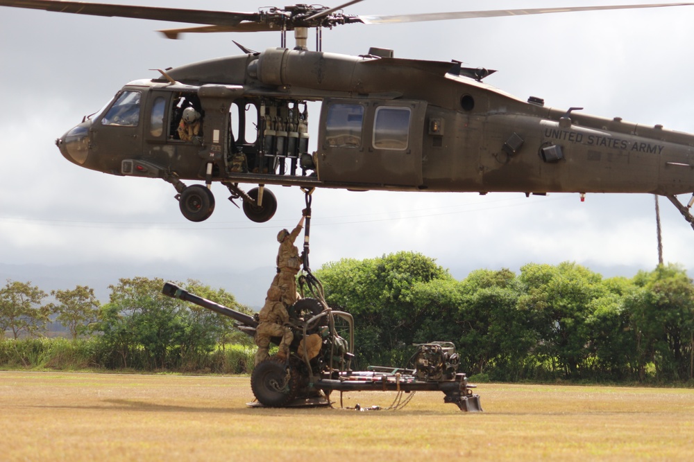 M119A3 Gun Raid Howitzer Sling Load