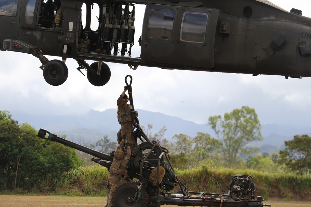 M119A3 Gun Raid Howitzer Sling Load