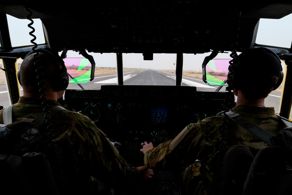 75th EAS delivers supplies to outpost in Kenya