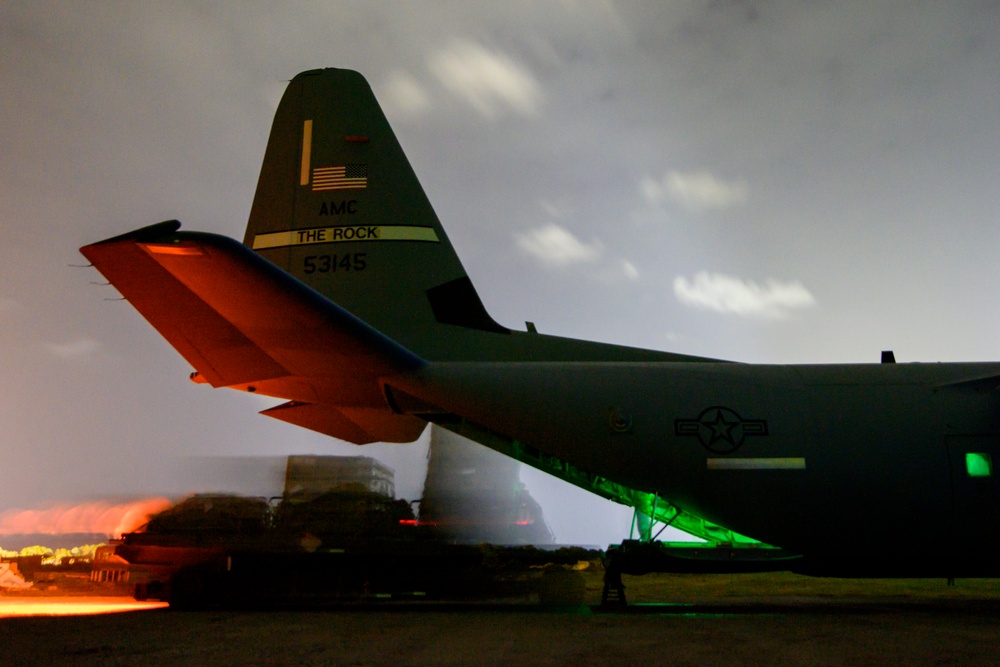 75th EAS delivers supplies to outpost in Kenya