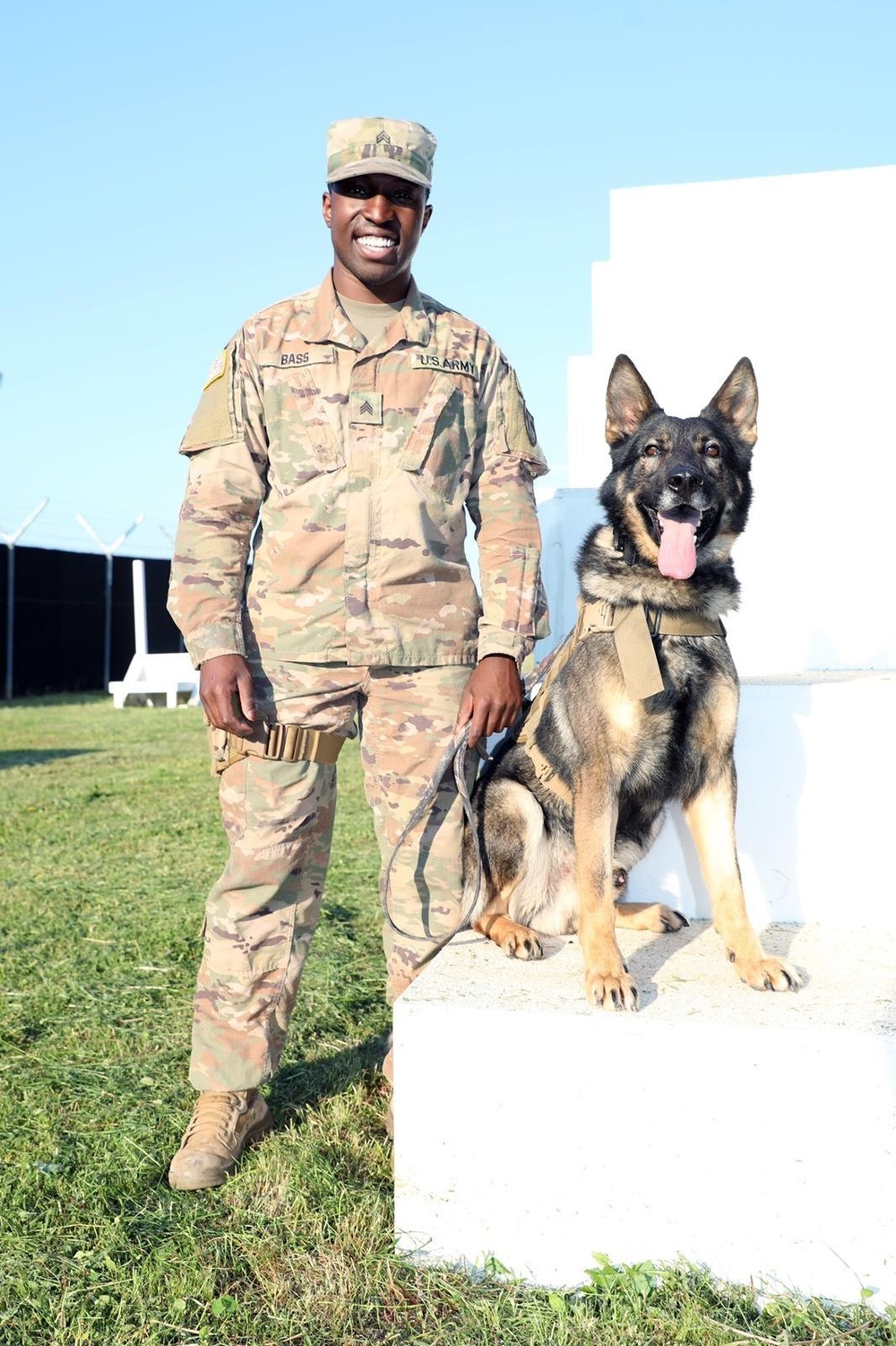KFOR K9s demonstrate biting, scouting, other capabilities
