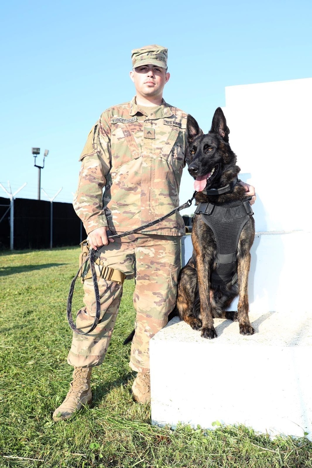 KFOR K9s demonstrate biting, scouting, other capabilities