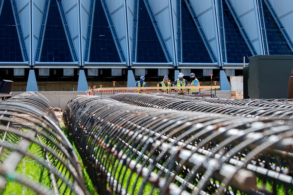 U.S. Air Force Academy Cadet Chapel Renovations Progress June 2020