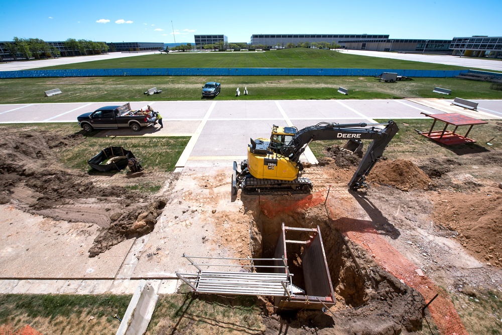 U.S. Air Force Academy Cadet Chapel Renovations Progress June 2020