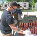 Sailors assigned to Naval Air Station (NAS) Joint Reserve Base (JRB) Fort Worth, volunteered at the Lake Worth Mobile Food Pantry