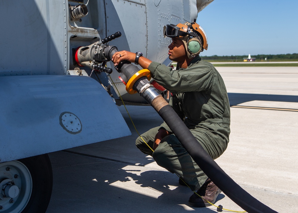 VMM-266 Marines Prepare for Flight Operations