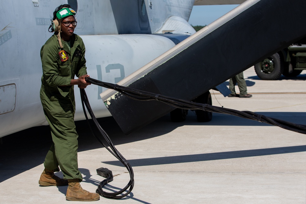 VMM-266 Marines Prepare for Flight Operations