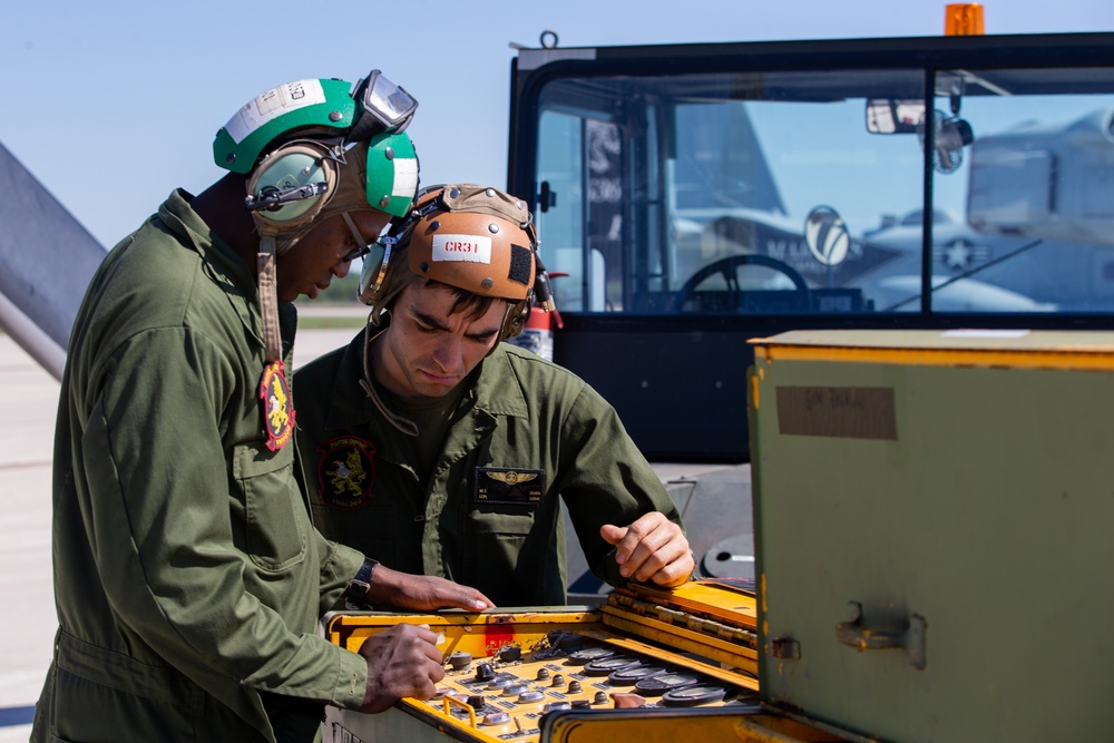 VMM-266 Marines Prepare for Flight Operations