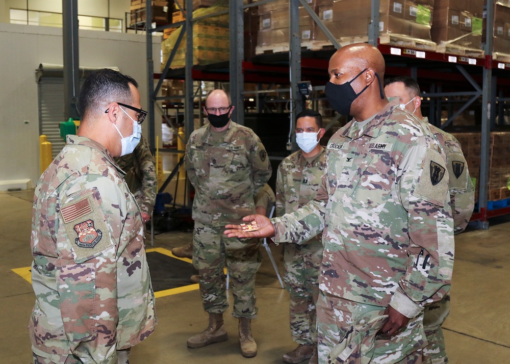 Joint Task Force 176 commander recognizes pandemic leaders in San Antonio