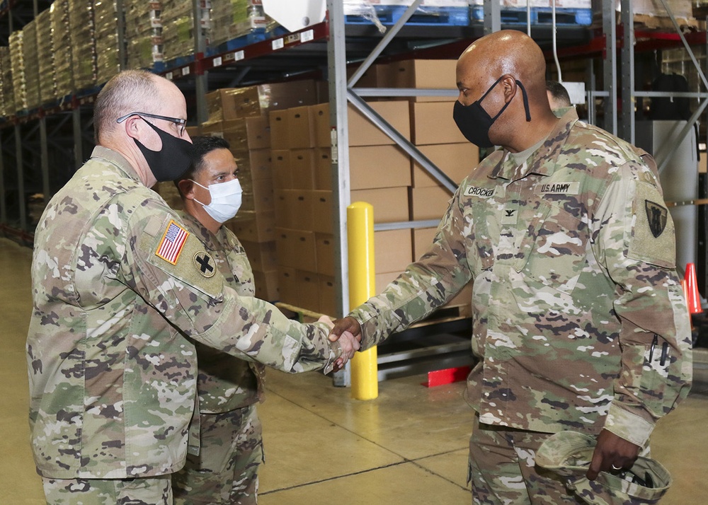 Joint Task Force 176 commander recognizes pandemic leaders in San Antonio