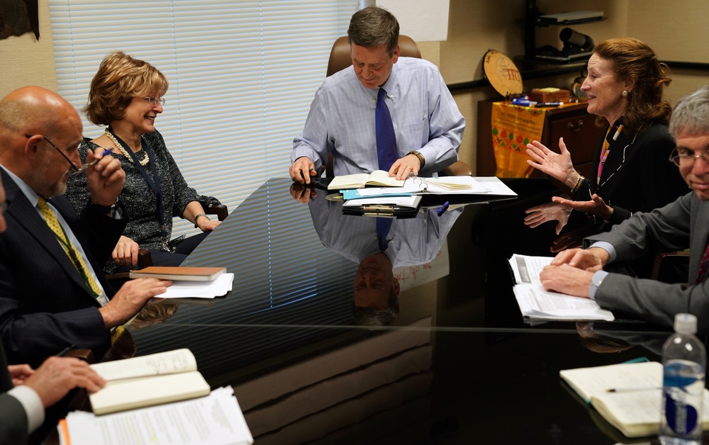 USAID Administrator and Deputy Administrator met with UNICEF