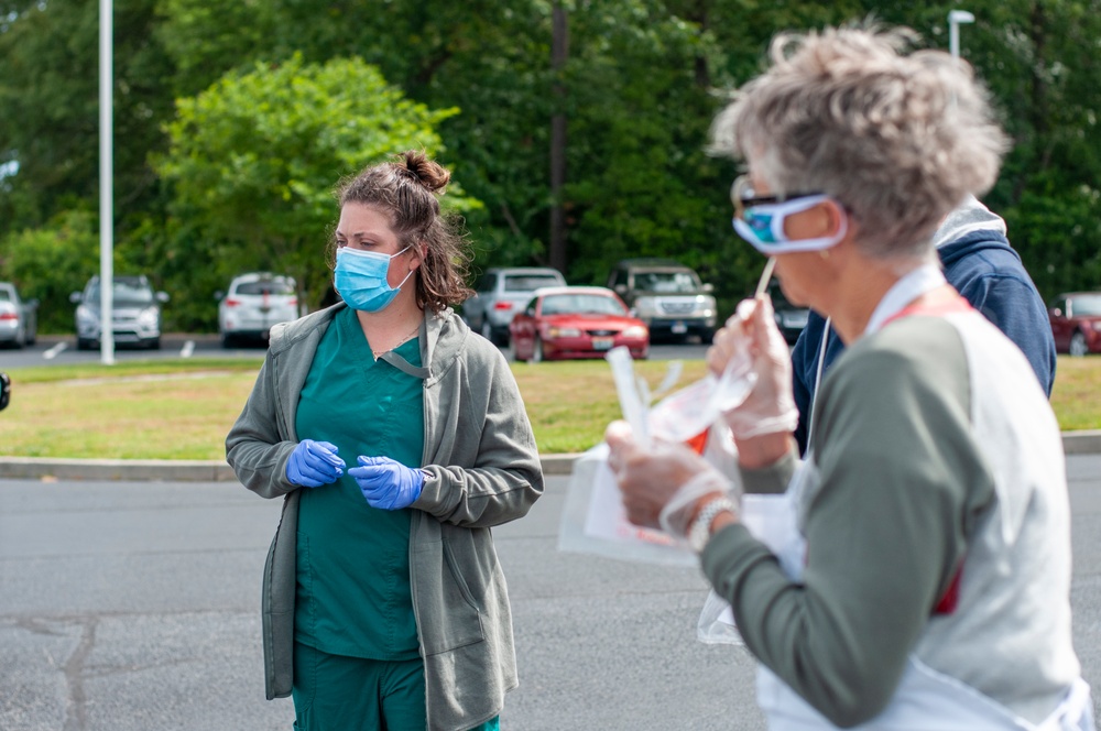 Delaware National Guard tests for COVID-19 at Rehoboth Beach