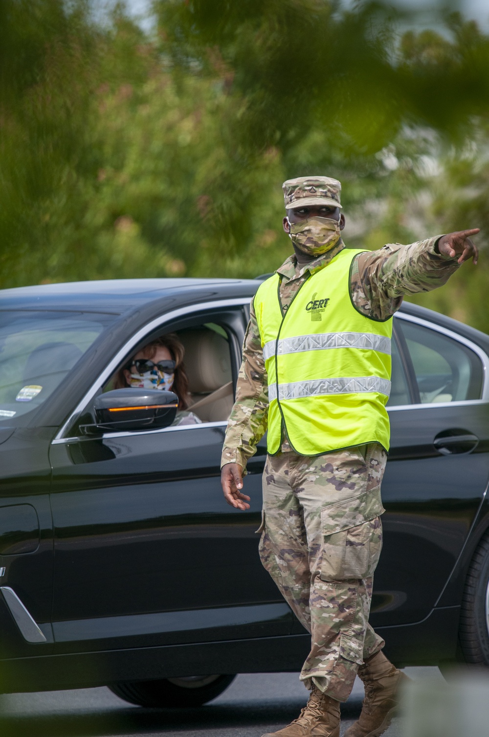 Delaware National Guard tests for COVID-19 at Rehoboth Beach