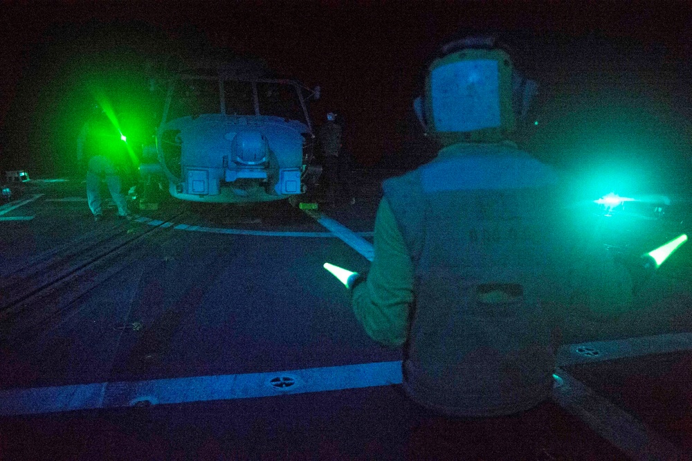 Williams Conducts Operations in the Arabian Sea