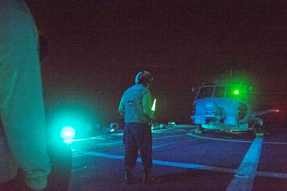 Williams Conducts Operations in the Arabian Sea