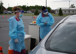 On the frontlines of a pandemic: Fort Drum’s all-volunteer healthcare team at the center of the fight against COVID-19