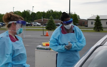 On the frontlines of a pandemic: Fort Drum’s all-volunteer healthcare team at the center of the fight against COVID-19