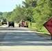 Road paving work at Fort McCoy