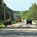 Road paving work at Fort McCoy