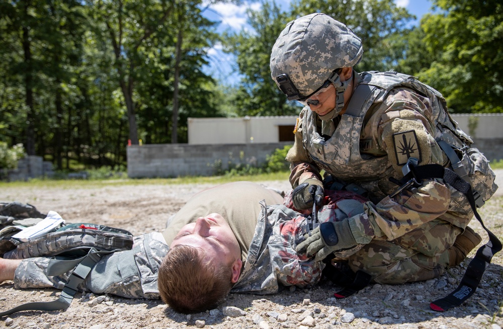 NYARNG 466th Area Support Medical Company pre-mobilization at Camp Smith, NY