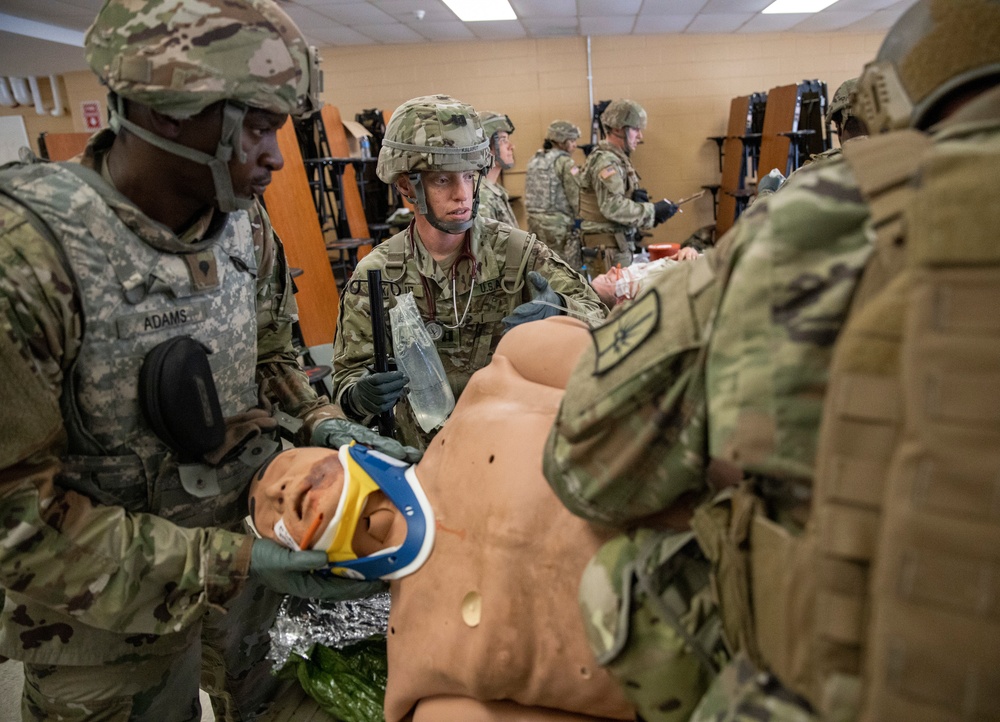 NYARNG 466th Area Support Medical Company pre-mobilization at Camp Smith, NY